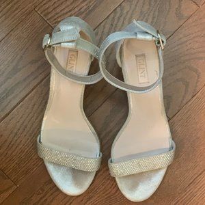 Ladies Silver Dress Shoes